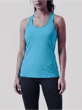 Lululemon Athletica Size 8 Active Tank Teal Sleeveless Top